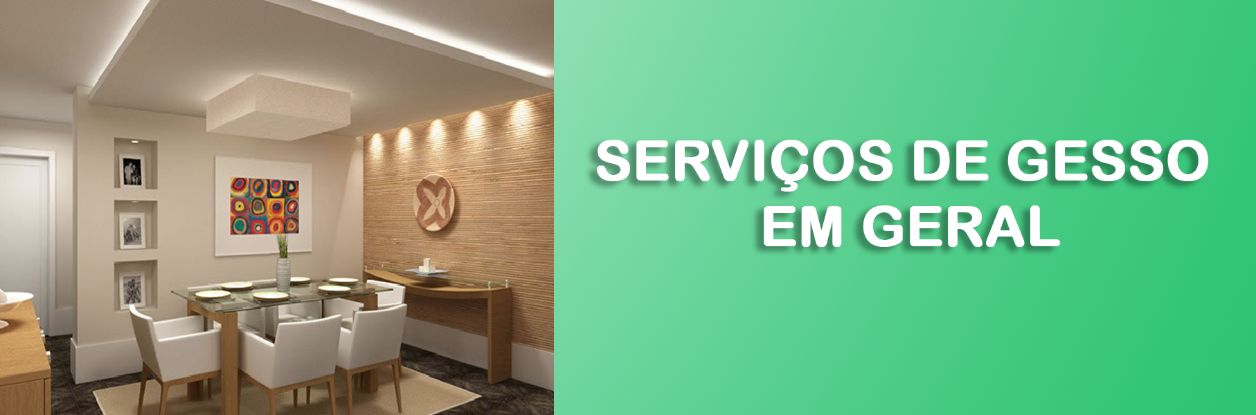 Decoração em gesso mil gesso